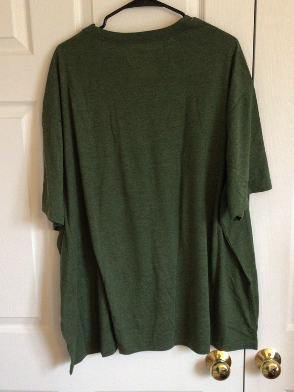 Athletic Works Men’s Olive Green Short Sleeve Tee Size 4XL NWT - Picture 3 of 3
